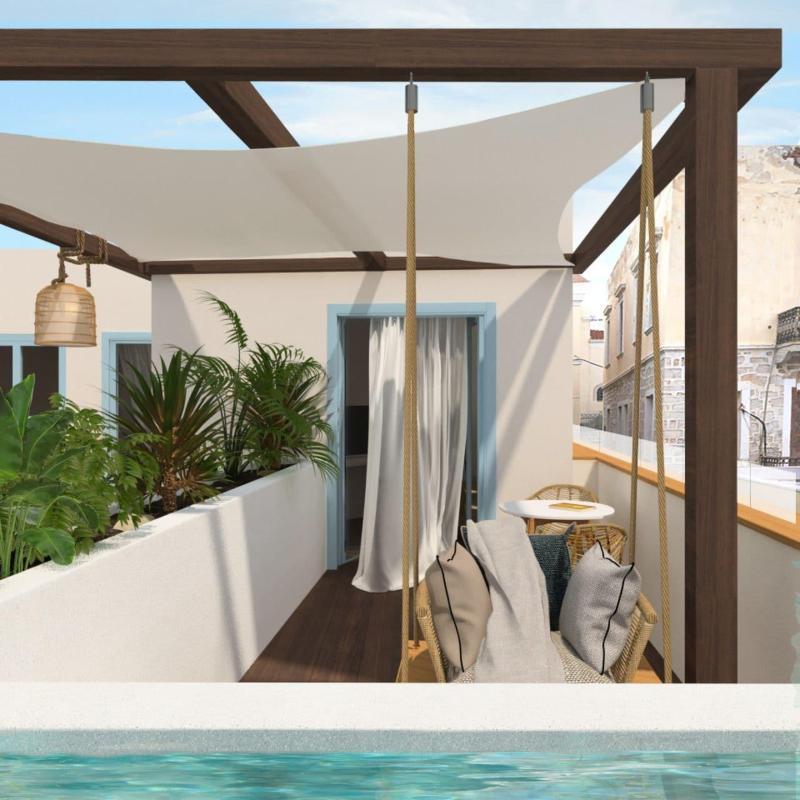Shapes Luxury Suites Ermoupoli Eksteriør billede